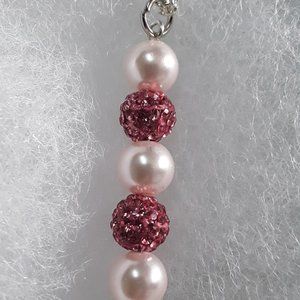 blushe pink and pink shamballa